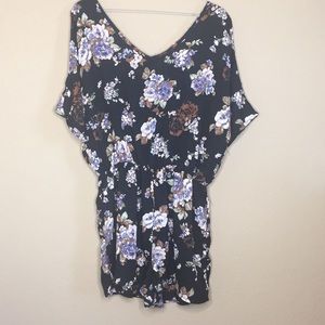 M Fasis Floral Romper